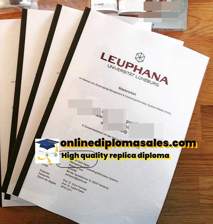 How to buy a Leuphana Universität of Lüneburg bachelor's degree online?