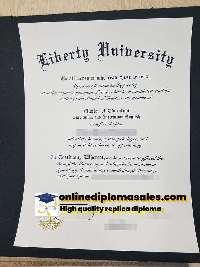 How to get a fake Liberty University diploma?