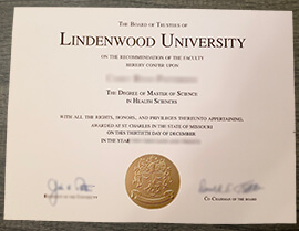 How long does it take to buy a Lindenwood University degree?