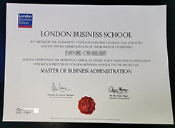 How to order London Business School diploma.