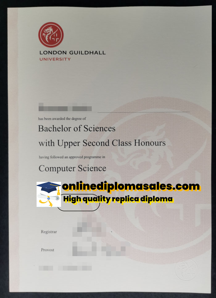 How to buy a London Guildhall certificate?