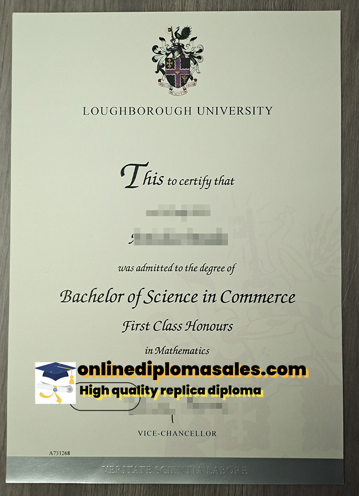 How to get a degree from Loughborough University.