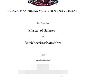 How long does it take to purchase a degree certificate from Ludwig-Maximilians-Universität München?