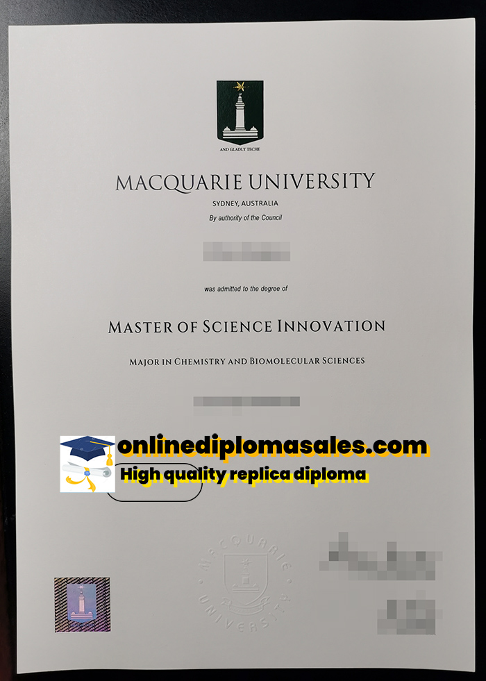 How to buy Macquarie University diploma