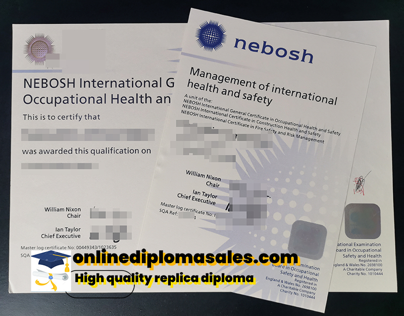 Buy NEBOSH fake certificate. How to get NEBOSH certification?