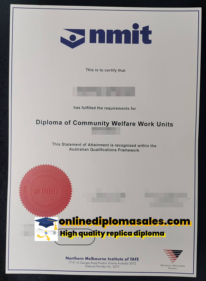 How to buy NMIT fake degree diploma certificate?