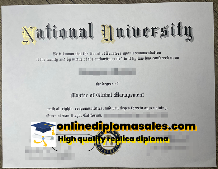 Where to buy National University degree certificates?