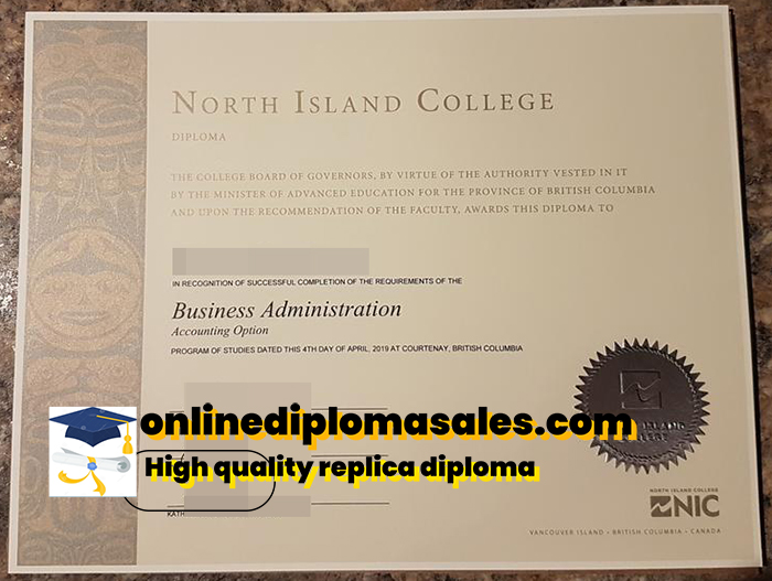 How to order North Island College diploma?