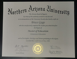 How to buy a Northern Arizona University degree certificate?