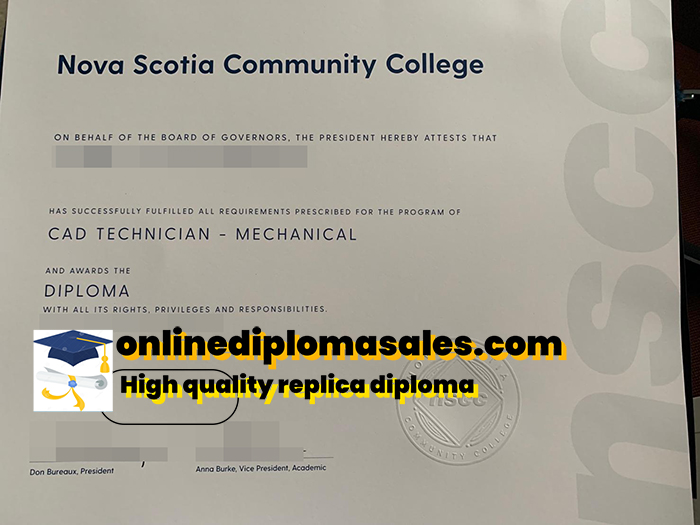 How long does it take to buy a Nova Scotia Community College degree?