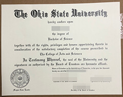 How long does it take to buy an Ohio State University diploma?