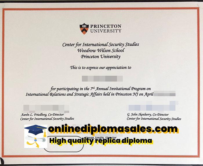 How much does it cost to buy a fake Princeton University degree certificate?