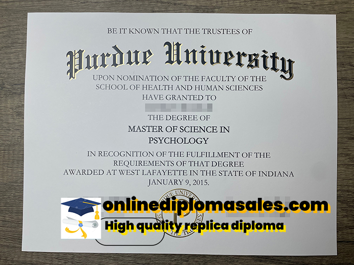 Where to buy Purdue University degree certificate?