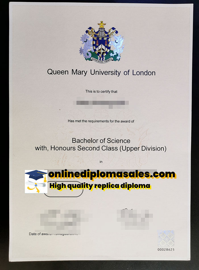 Where to buy a Queen Mary University of London degree?