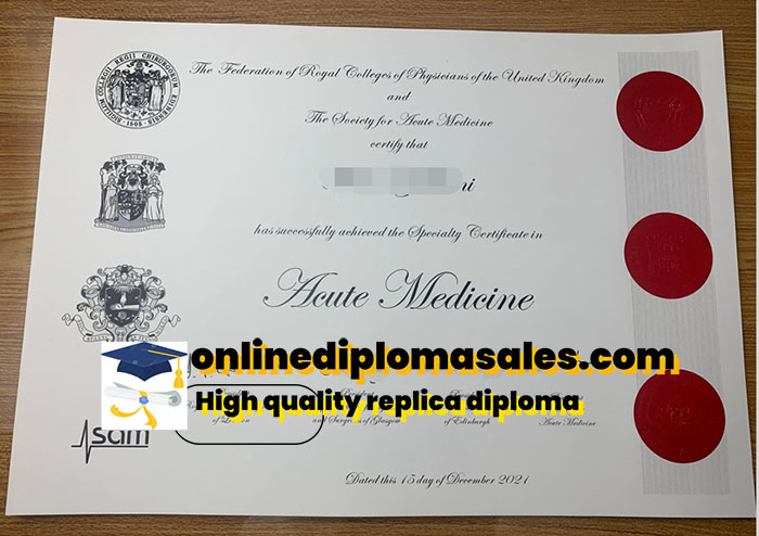 Buy RMCP diploma online?