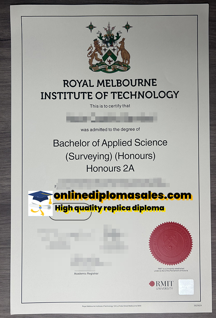 Where to buy Royal Melbourne Institute of Technology degree?