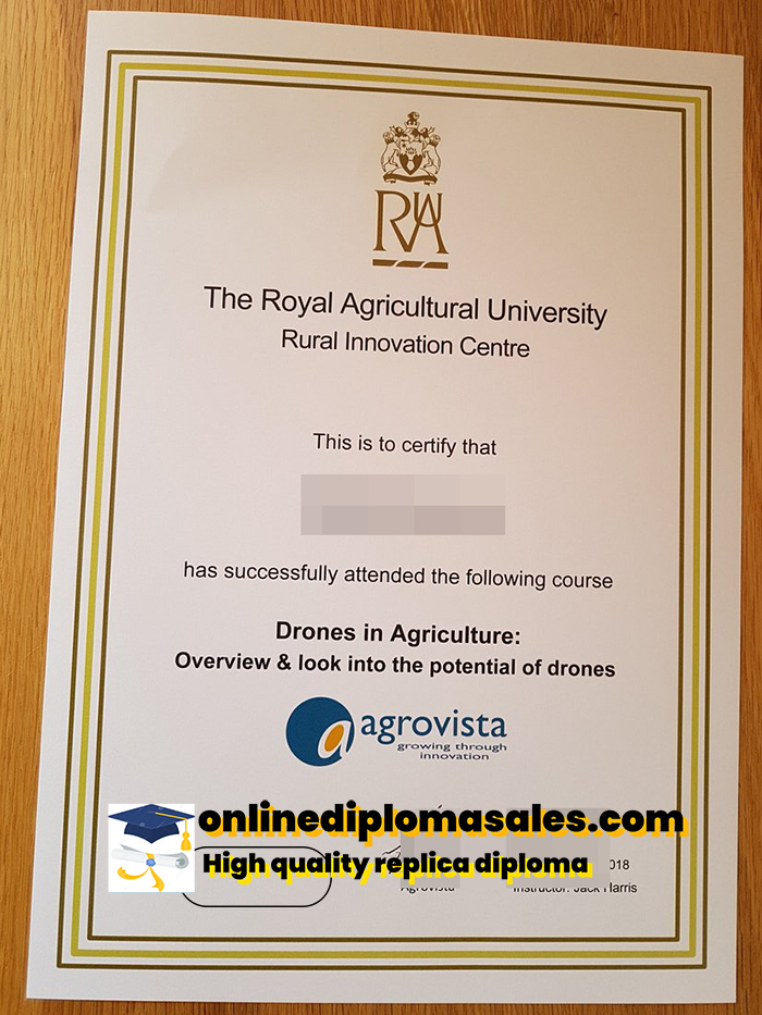 How to get Royal Agricultural University diploma easily?