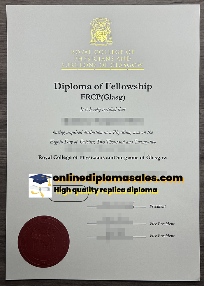 Royal College of Physicians & Surgeons of Glasgow diploma