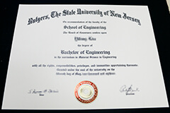 Where to buy Rutgers University degree certificate?