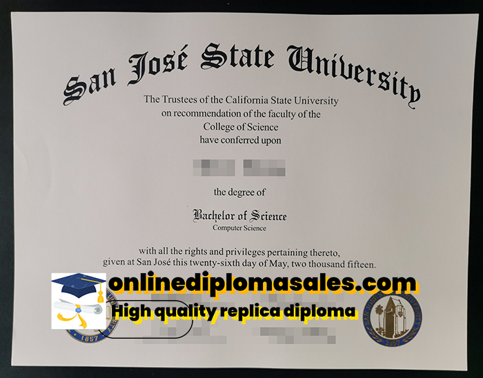 Where can I buy a San Jose State University diploma?