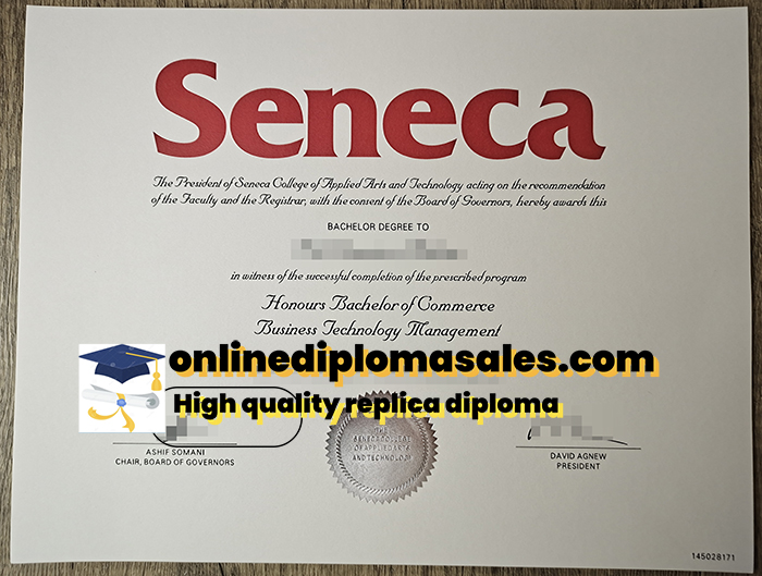 How to buy a Seneca Polytechnic diploma?