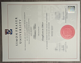 Order Simon Fraser University diploma, buy fake certificate.