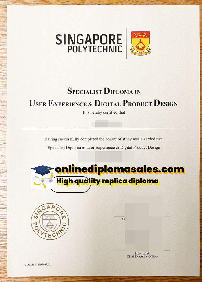 Where to sell Singapore Polytechnic diploma?