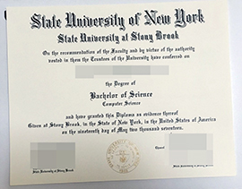 How to get a diploma from Stony Brook University quickly?