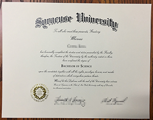 Buy Syracuse University fake diploma online.