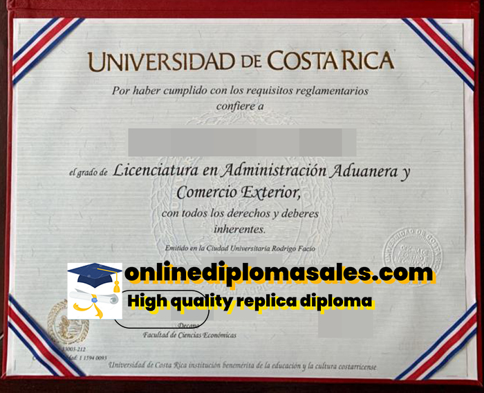 How much does it cost to buy a Universidad de Costa Rica diploma?