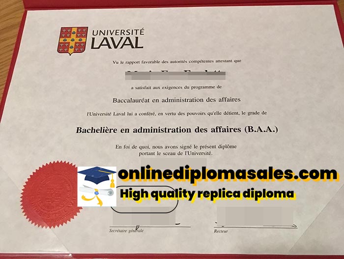 How long does it take to buy a Université Laval diploma?