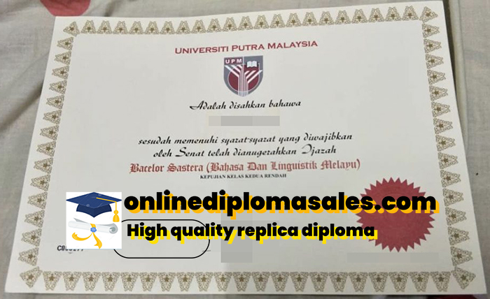 Universiti Sains Malaysia Bachelor's Degree Certificate for sale online.