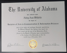 I want to buy a University of Alabama diploma?