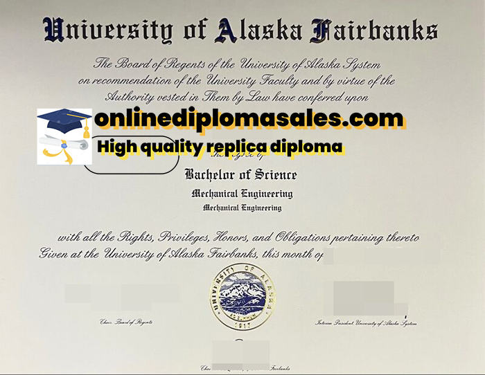 Get your University of Alaska - Fairbanks diploma fast.