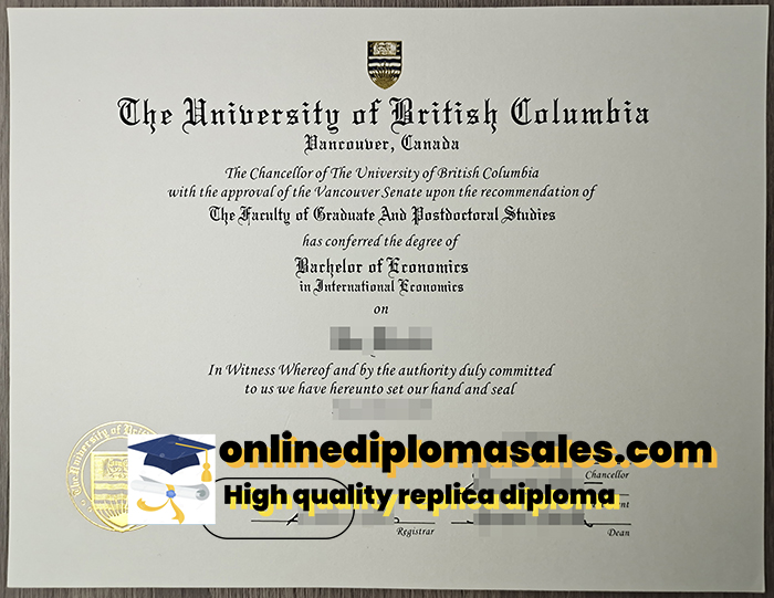 How to get a University of British Columbia diploma quickly?