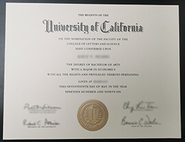 How to buy a University of California, Berkeley degree certificate?