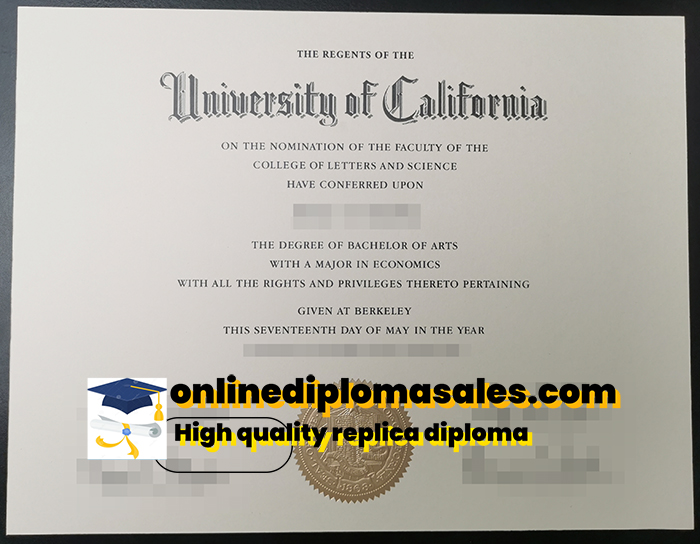 How to buy a University of California, Berkeley degree certificate?