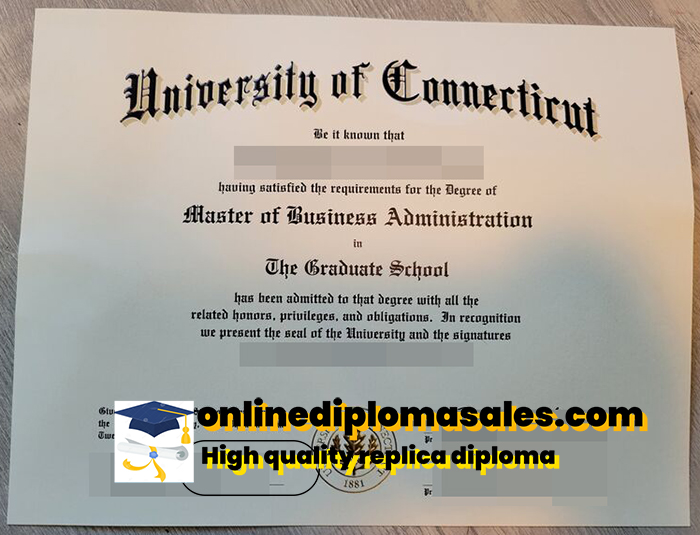 Order your University of Connecticut diploma online.