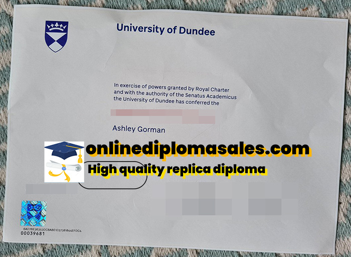 How to buy a University of Dundee diploma?