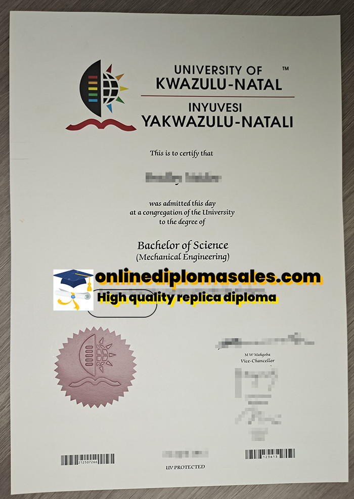 Where can I buy University of KwaZulu-Natal diploma and transcript?