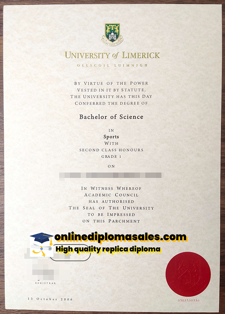 How to get a University of Limerick diploma quickly?