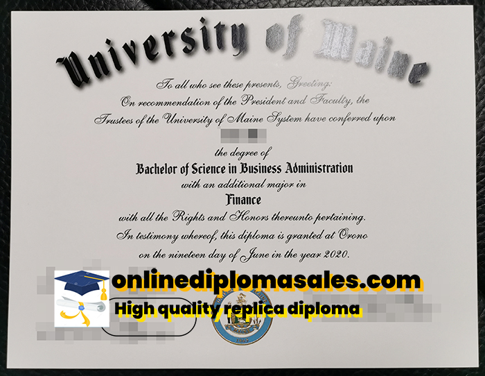 How to get a University of Maine diploma quickly?