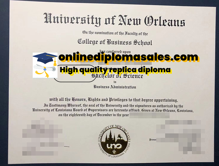 How to get a fake University of New Orleans diploma quickly.