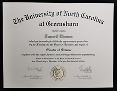 University of North Carolina at Greensboro diplomas for sale.