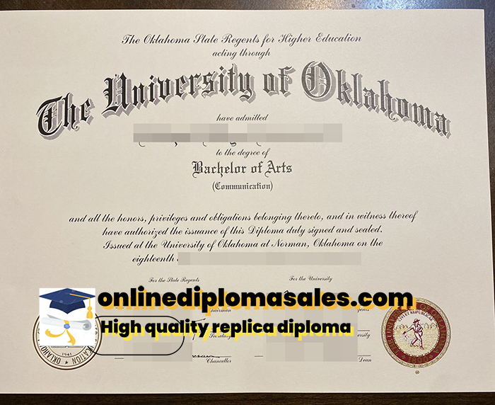 How to get a University of Oklahoma diploma quickly?