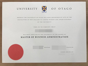 Get a fake University of Otago diploma quickly.