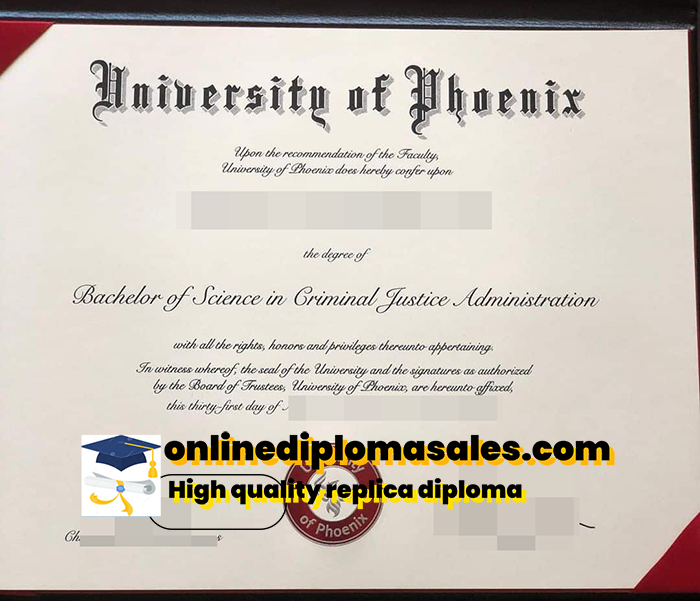 Earn a University of Phoenix diploma online?