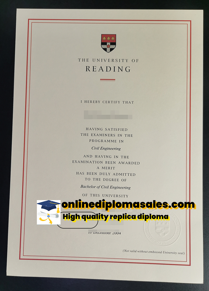 Where to sell University of Reading fake diplomas.