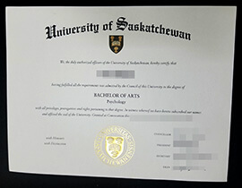 Order University of Saskatchewan degree, buy fake diploma.