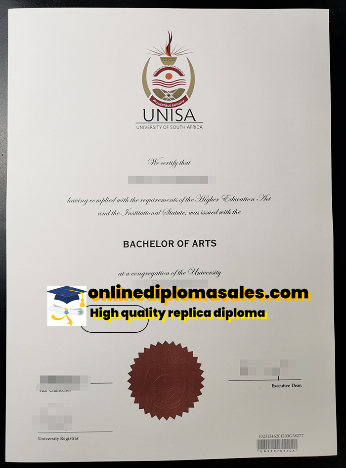 I want to buy a South African university fake diploma.